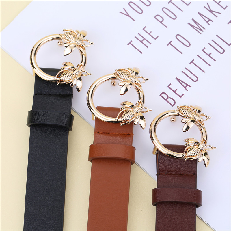 Europa și Statele Unite ale Americii Nou stil național decorat Joker blugi curea doamnelor modă curea de albine outlet din fabrică