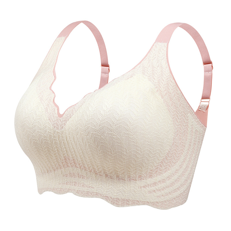 Traceless aluspesu naistele suure rinnapartiiga väike pluss-suurus pontsakas tüdruku rinnahoidja õhuke push-up kahanemisrinnahoidja