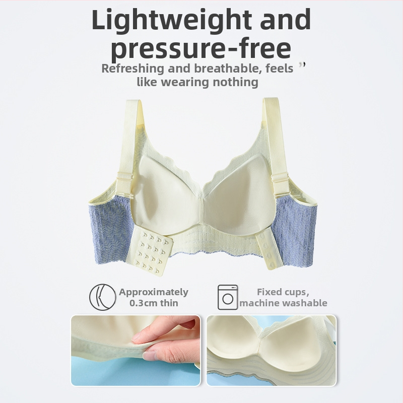 Бельо Traceless, дамски сутиен с голям бюст, малък, plus size, пухкав, тънък, с повдигащ се ефект