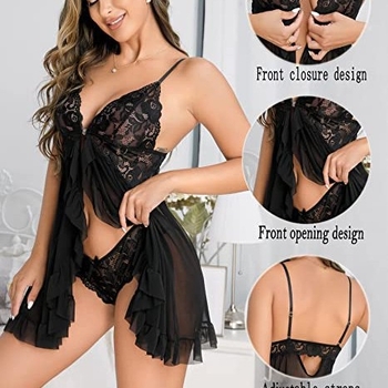 „Amazon“ seksualūs apatiniai moteriški žavingi nauji fėjų seksualūs naktinukai, itin koketiški, permatomi, seksualūs pižamos diržai, pagunda