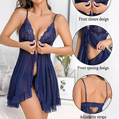 „Amazon“ seksualūs apatiniai moteriški žavingi nauji fėjų seksualūs naktinukai, itin koketiški, permatomi, seksualūs pižamos diržai, pagunda