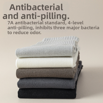 Penkių pirštų vyriškos rudens kojinės be kaulo medvilninės kojinės su vamzdeliu, plius 7A dydis, antibakterinės, dezodorantai, nesipūkuojančios, pirštų kojinės