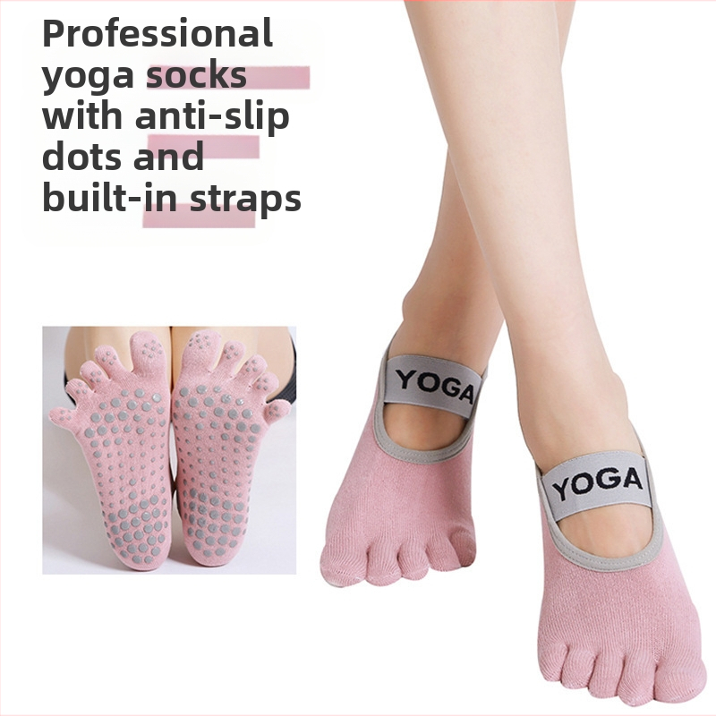 Naujos, tarpvalstybinės, skaldytų pirštų jogos kojinės, plačiajuosčio ryšio neslystančios penkių pirštų kojinės, skirtos šokių, pilateso, moterų jogos praktikos kojinės, didmeninė prekyba.