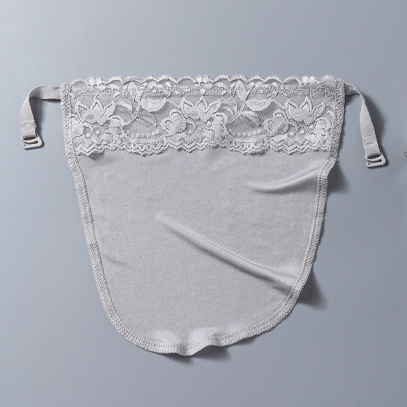 Vasaros nauji vientisi apsauginiai viršutiniai drabužiai nuo vaikščiojimo, su nėrinių kraštais, nematomu pagrindu, be pėdsakų, dengiančiu krūtinę.