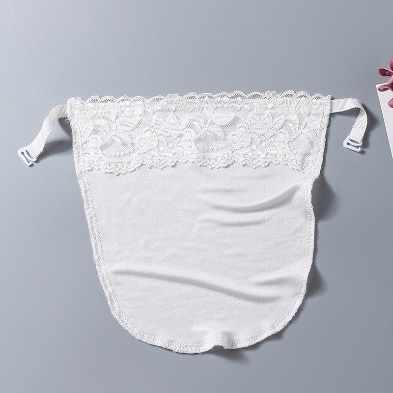 Vasaros nauji vientisi apsauginiai viršutiniai drabužiai nuo vaikščiojimo, su nėrinių kraštais, nematomu pagrindu, be pėdsakų, dengiančiu krūtinę.