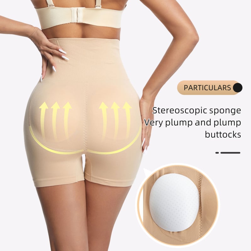 Pantaloni modelatori cu talie înaltă pentru fund fals, pantaloni modelatori de șold, pantaloni transfrontalieri pentru ridicarea șoldurilor, pantaloni modelatori de șold cu burete și burete
