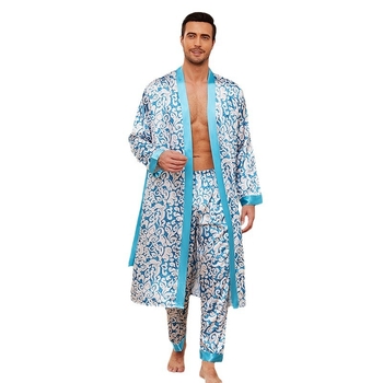 Yaoting piiriülesed uued meeste õhukesed koduriided pidžaamad hommikumantli püksid hommikumantli ülikond Wp21898