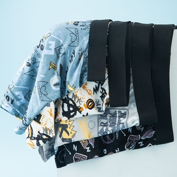 Ανδρικά Εσώρουχα Ανδρικά Ελαφριά, Αναπνέοντα Μποξεράκια με Στάμπα, Καλοκαιρινά Μποξεράκια που Δεν Αφήνουν Λάθος