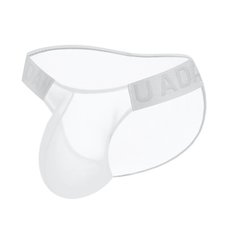 Seksīgas, augstas dakšas vīriešu apakšveļas vasaras, īpaši plānas, ledus zīda, zemas jostasvietas, sporta fitnesa, bezšuvju, ērtas, elpojošas biksītes vīriešiem