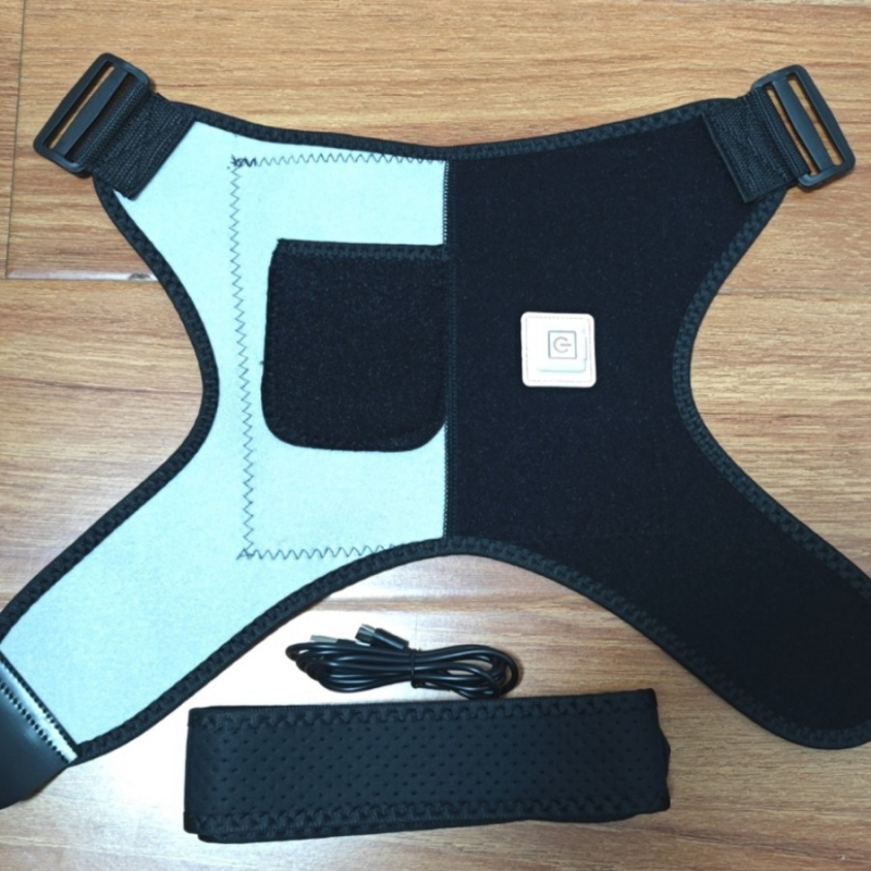 Šiltas šildantis pečių pagalvėlė Šiltas elektrinis šildantis pečių pagalvėlės masažuoklis Karštas kompresas Kaklo sąnario šiltas pečių pagalvėlės masažuoklis