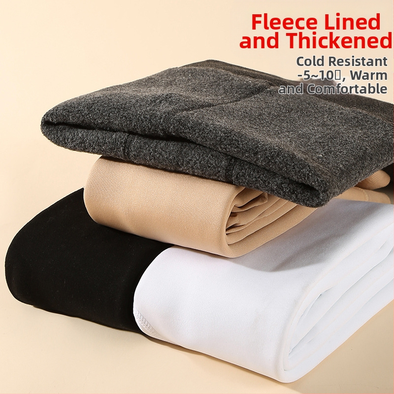 Детски танцови клинове за момичета за пролет, есен и зима, с подплата от полар и удебелени елементи, бели балетни клинове, тънки детски чорапогащи от полар