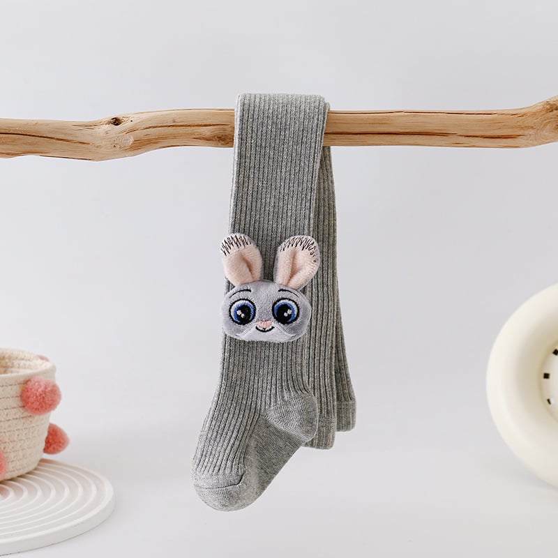 Ciorapi de primăvară și toamnă pentru bebeluși spanioli, fete, fără picioare, iepure, copii, ciorapi mari din pp, șosete INS
