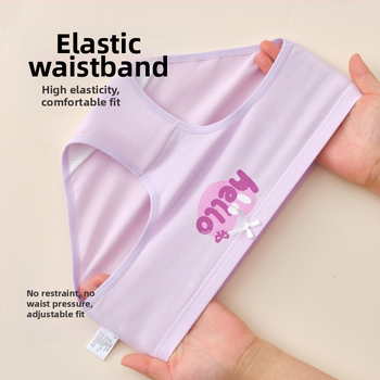 Εσώρουχα για κορίτσια από καθαρό βαμβάκι, κατηγορίας Α, βρεφικά σλιπ για κορίτσια, μαθητές, μεσαία και μεγάλα παιδιά, μην τσιμπάτε τα οπίσθιά σας