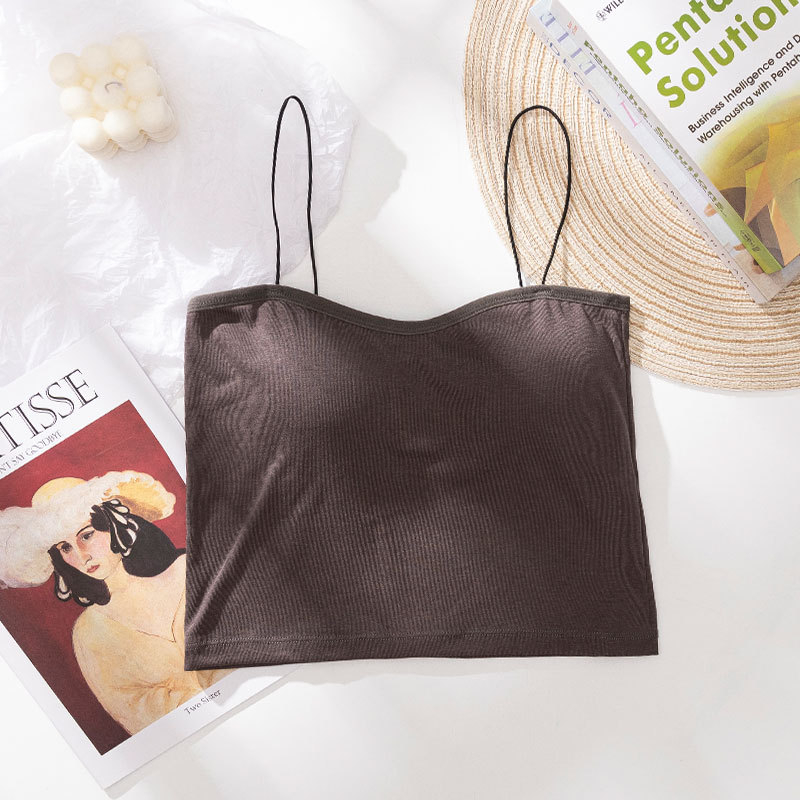 Suvine sporditüdruk # õlimaali vest mähitud rinnale aluspesu seksikas väikese traatrihmaga rinnahoidja ilus vest aluspesu naistele