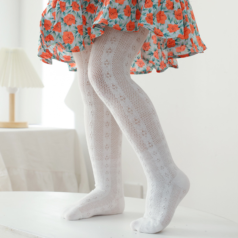 Suvised õhukesed laste sukkpüksid, beebiretuusid, tüdrukute sukkpüksid, naiste beebisukkpükste kombinesoon