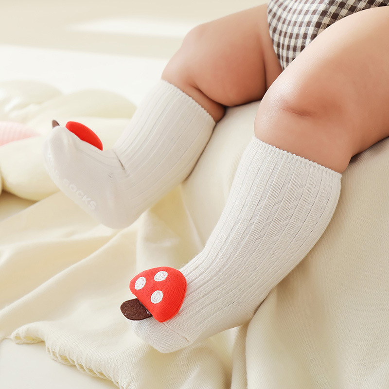 Sügisesed ja talvised laste sokid, kondita lahtised beebisokid, Korea multifilmide aksessuaarid, beebipõrandasokid
