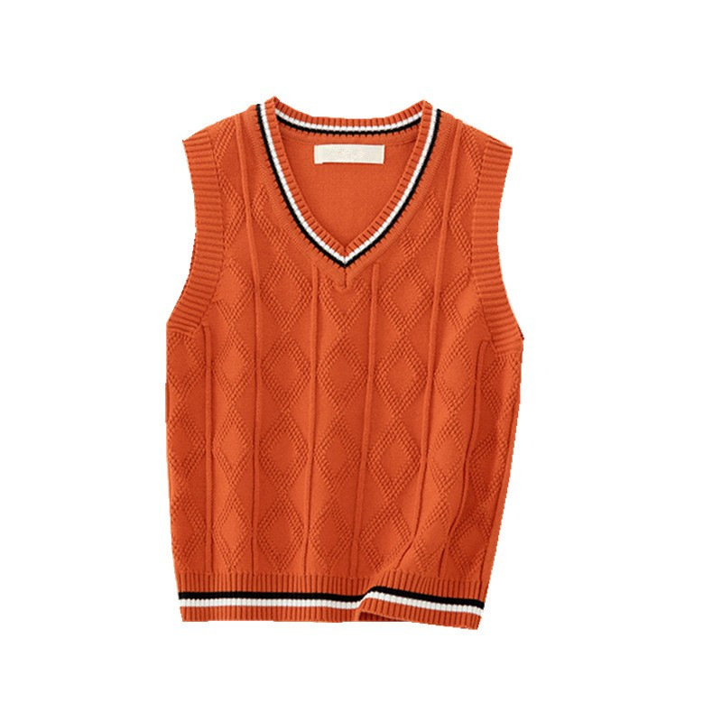 Poiste kootud vest kevad- ja sügisriietusega tüdrukute 2024. aasta uus laste kolledžistiilis villast vest laste õpilaste koolivorm