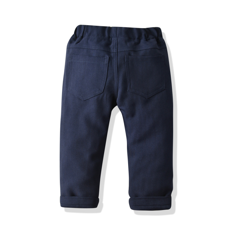 Set rochie pentru băieți, rochie formală, vestă pentru domni, cămașă și pantaloni, stil britanic, rochie de banchet din patru piese