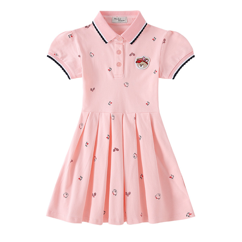 Rochie de fete, nouă vară, fustă imprimată pentru copii, stil occidental, prințesă, fustă de vară, vestă de plajă, fustă