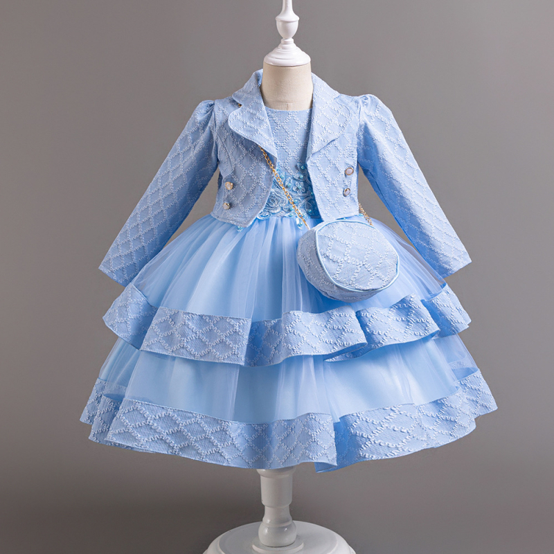 Dječja haljina Haljina princeze Prekogranična nova djevojačka haljina u zapadnjačkom stilu Dječja haljina za rođendansku zabavu