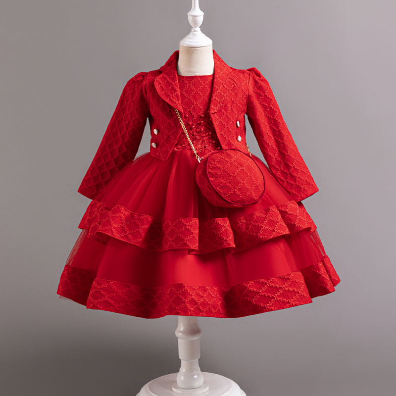 Dječja haljina Haljina princeze Prekogranična nova djevojačka haljina u zapadnjačkom stilu Dječja haljina za rođendansku zabavu