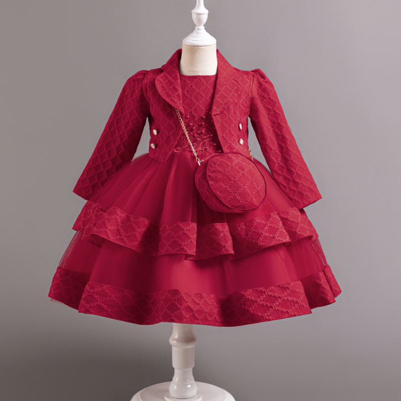 Dječja haljina Haljina princeze Prekogranična nova djevojačka haljina u zapadnjačkom stilu Dječja haljina za rođendansku zabavu