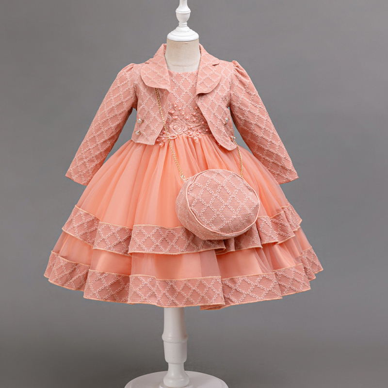 Dječja haljina Haljina princeze Prekogranična nova djevojačka haljina u zapadnjačkom stilu Dječja haljina za rođendansku zabavu