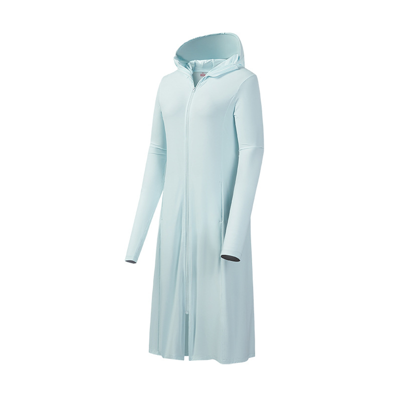 Γυναικεία ρούχα με μακριά αντιηλιακή προστασία 2025, προστασία από τον ήλιο σε όλο το σώμα, προστασία από την υπεριώδη ακτινοβολία, ρούχα προστασίας από τον ήλιο για εξωτερικούς χώρους, δροσερά, αναπνεύσιμα, μεταξωτά, για την άνοιξη και το καλοκαίρι