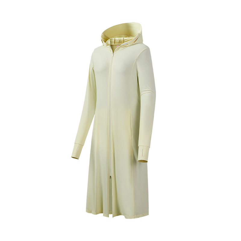 Γυναικεία ρούχα με μακριά αντιηλιακή προστασία 2025, προστασία από τον ήλιο σε όλο το σώμα, προστασία από την υπεριώδη ακτινοβολία, ρούχα προστασίας από τον ήλιο για εξωτερικούς χώρους, δροσερά, αναπνεύσιμα, μεταξωτά, για την άνοιξη και το καλοκαίρι