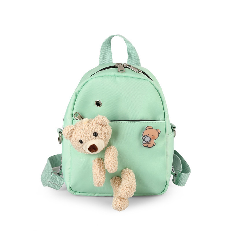 Meškos kuprinė, kuprinė kelionėms, mini, koledžo stiliaus, kelionių apsipirkimas, miela studentė, nauja, visų rungtynių mergaičių kuprinė