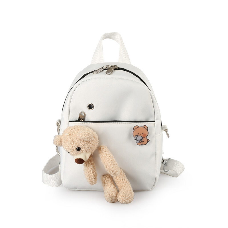 Meškos kuprinė, kuprinė kelionėms, mini, koledžo stiliaus, kelionių apsipirkimas, miela studentė, nauja, visų rungtynių mergaičių kuprinė