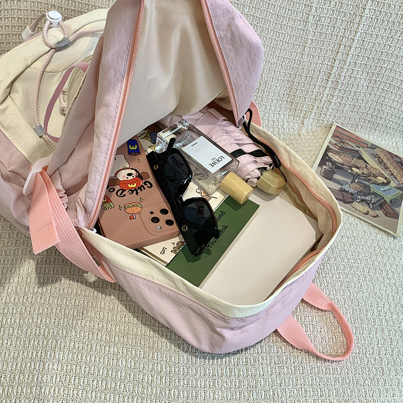 2024 Mori Sweet Girl hátizsák, niche koreai stílusú, főiskolai stílusú, könnyű hátizsák középiskolásoknak és főiskolásoknak