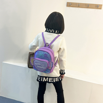 2023. aasta lasteaia koolikott, koomiksiga armas litritega vabaaja väike kott, lääne stiilis tüdrukute armastuse moodne seljakott