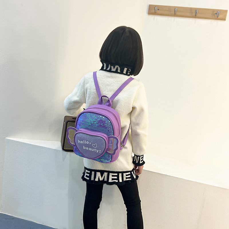 2023. aasta lasteaia koolikott, koomiksiga armas litritega vabaaja väike kott, lääne stiilis tüdrukute armastuse moodne seljakott