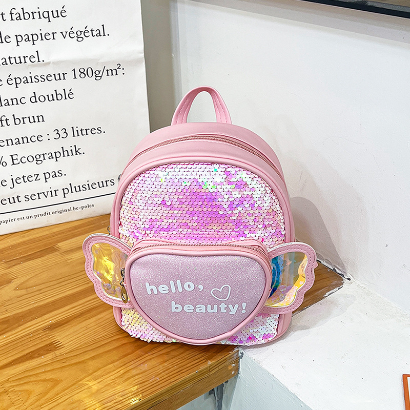 2023. aasta lasteaia koolikott, koomiksiga armas litritega vabaaja väike kott, lääne stiilis tüdrukute armastuse moodne seljakott