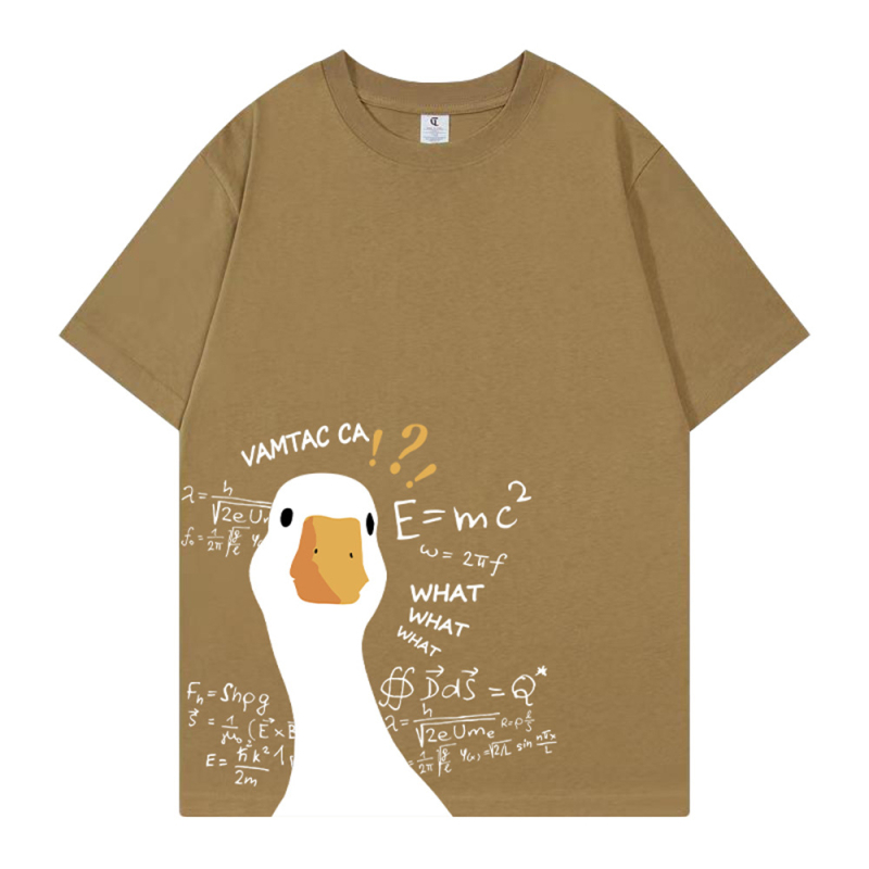 Vruća rasprodaja 2023., vruća rasprodaja AliExpressa, 3D digitalni tisak, crtani film Keda patka, široka majica plus size iste veličine za muškarce i žene