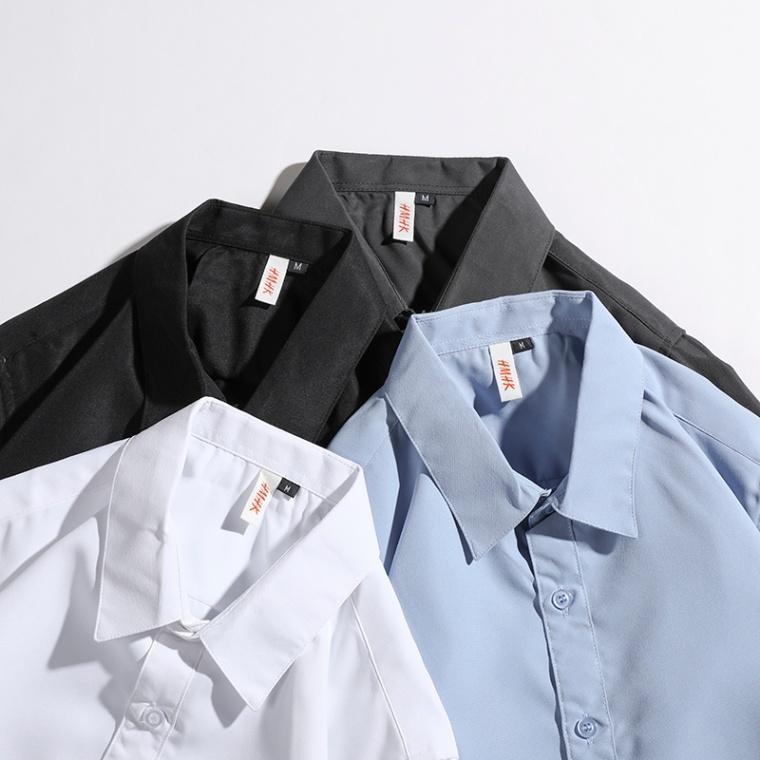 Retro trendy značkové jednoduché jednofarebné tričko s dlhým rukávom pre mužov a ženy, jarné voľné ležérne tričko pre všetky typy zápasov