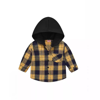 Uued poiste ja tüdrukute kevad- ja sügismütsid, klassikaline ruuduline nööbitav mood suurtele lastele, Korea nägusad särgid, hulgimüügist