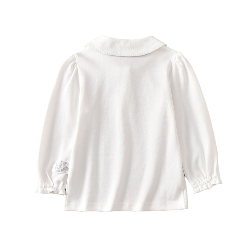 Školska uniforma odjeća za performanse, izvozna japanska majica, bijela studentska majica, majica za dječake i djevojčice, majica za djecu