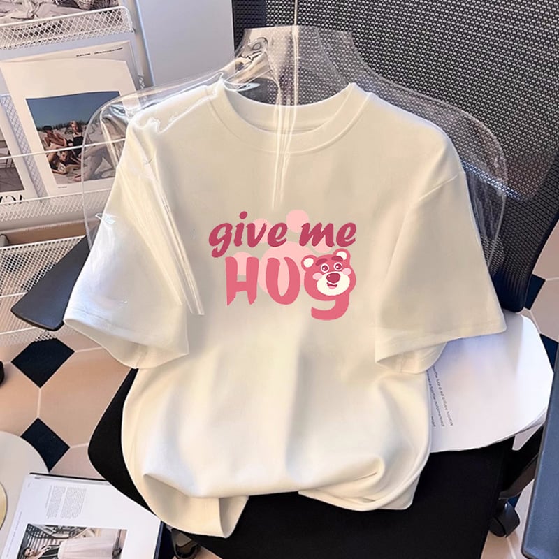 Vara 2024, versiune coreeană nouă a tricoului scurt alb din bumbac pentru copii mari, imprimat cu Joker, lot direct din fabrică pentru fani, la modă