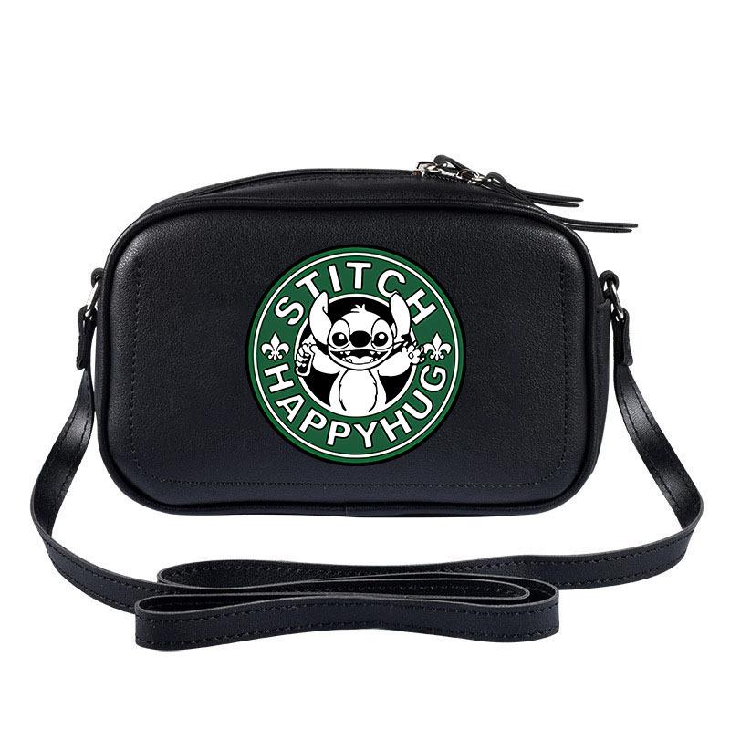 Anime perifeerse õmblusega õlakott, mitmekülgne väike ruudukujuline kott, Korea stiilis naiste kott, tudengi õlakott, ülikoolilinnaku kott