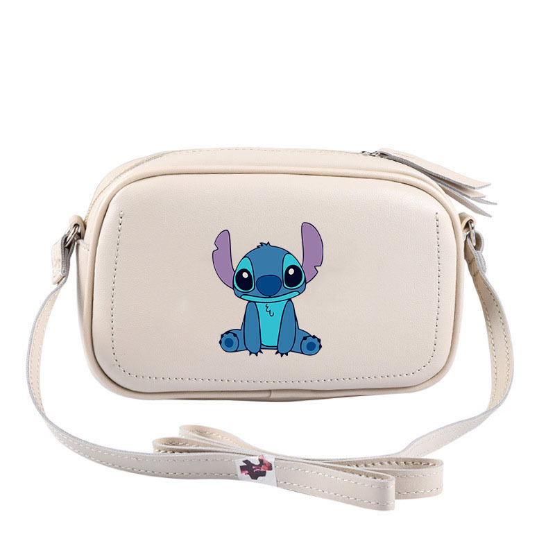 Anime perifeerse õmblusega õlakott, mitmekülgne väike ruudukujuline kott, Korea stiilis naiste kott, tudengi õlakott, ülikoolilinnaku kott