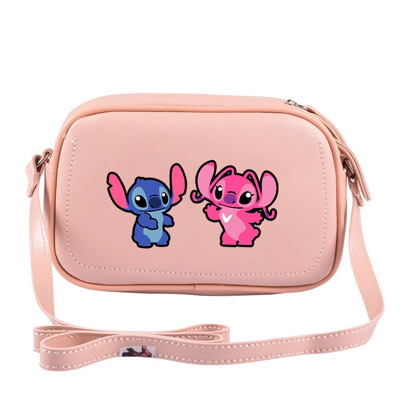 Anime perifeerse õmblusega õlakott, mitmekülgne väike ruudukujuline kott, Korea stiilis naiste kott, tudengi õlakott, ülikoolilinnaku kott