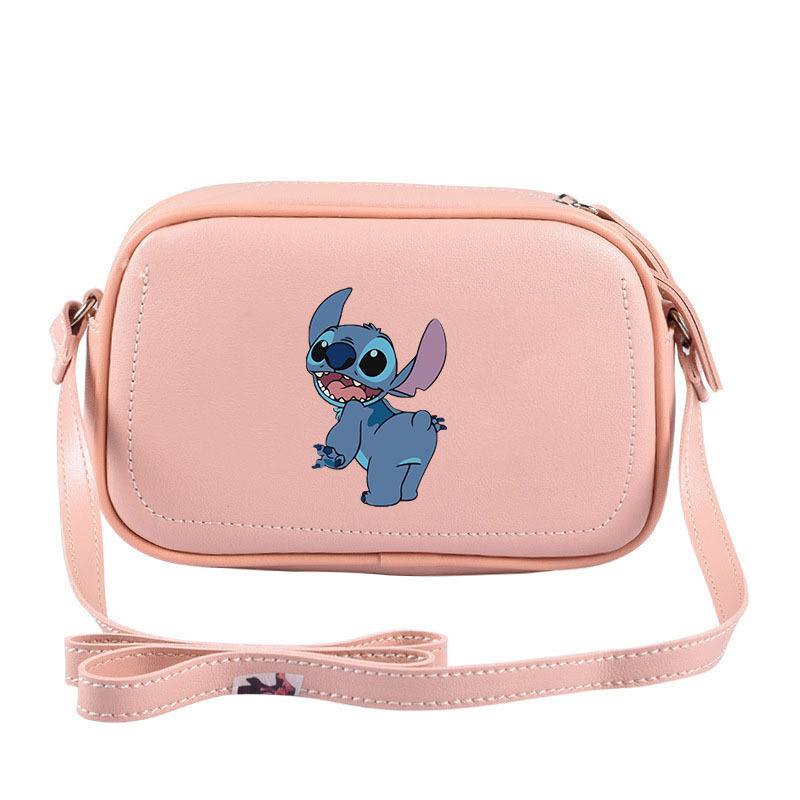 Anime perifeerse õmblusega õlakott, mitmekülgne väike ruudukujuline kott, Korea stiilis naiste kott, tudengi õlakott, ülikoolilinnaku kott