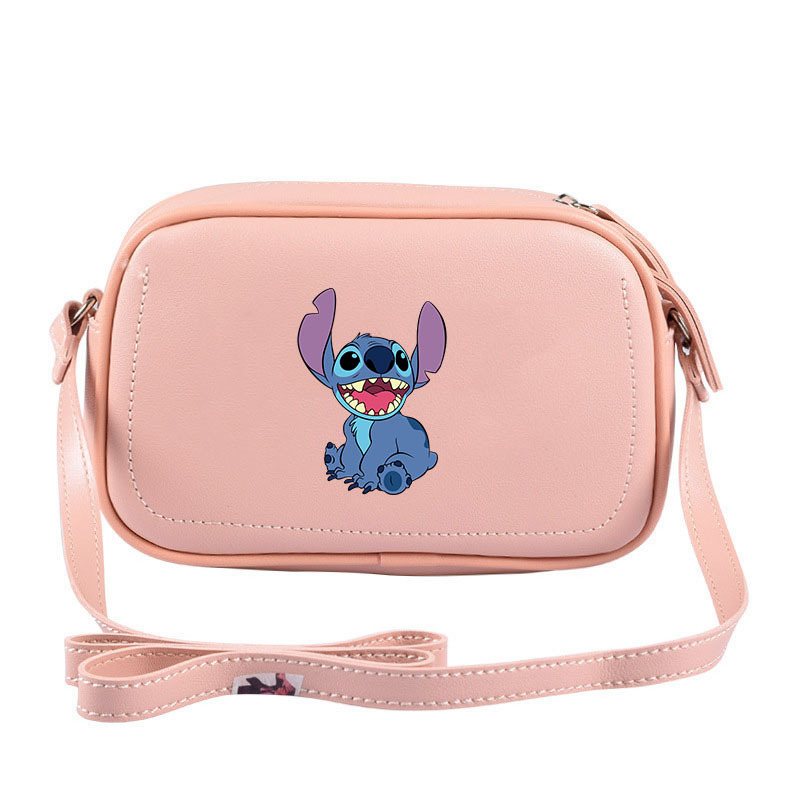 Anime perifeerse õmblusega õlakott, mitmekülgne väike ruudukujuline kott, Korea stiilis naiste kott, tudengi õlakott, ülikoolilinnaku kott