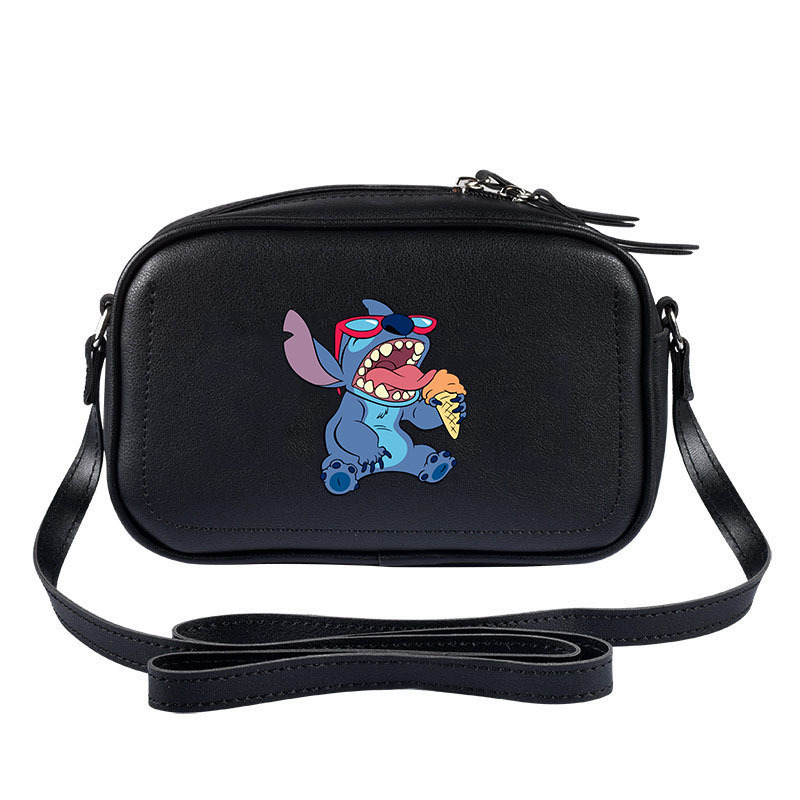 Anime perifeerse õmblusega õlakott, mitmekülgne väike ruudukujuline kott, Korea stiilis naiste kott, tudengi õlakott, ülikoolilinnaku kott