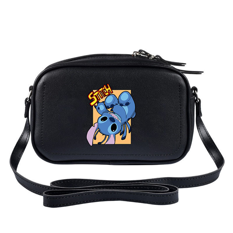 Anime perifeerse õmblusega õlakott, mitmekülgne väike ruudukujuline kott, Korea stiilis naiste kott, tudengi õlakott, ülikoolilinnaku kott