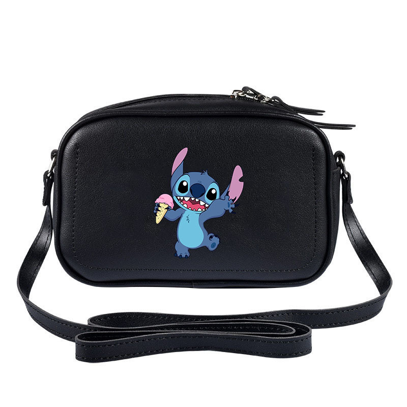 Anime perifeerse õmblusega õlakott, mitmekülgne väike ruudukujuline kott, Korea stiilis naiste kott, tudengi õlakott, ülikoolilinnaku kott