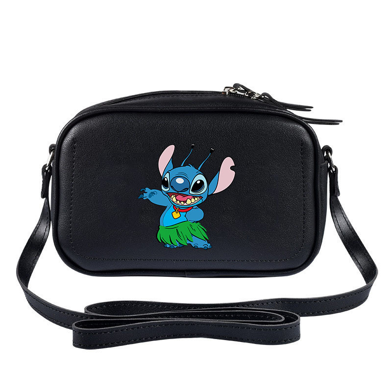 Anime perifeerse õmblusega õlakott, mitmekülgne väike ruudukujuline kott, Korea stiilis naiste kott, tudengi õlakott, ülikoolilinnaku kott