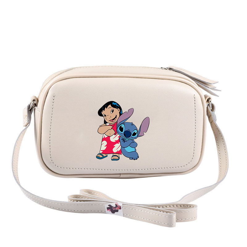 Anime perifeerse õmblusega õlakott, mitmekülgne väike ruudukujuline kott, Korea stiilis naiste kott, tudengi õlakott, ülikoolilinnaku kott